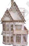 Kit 1 - gothic Three Story Doll House and Furniture.jpg